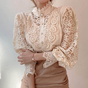 Camisa de Renda Feminina