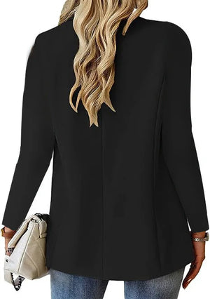 Blazer Alfaiataria Alongado Slim Preto 04