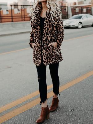 Casaco Feminino Ponto Aberto Leopardo 5