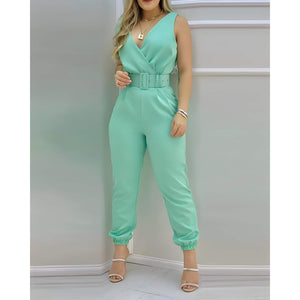 Macacão Transpassado Verde Claro 3