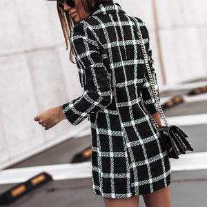 Casaco Feminino Casual Preto 4