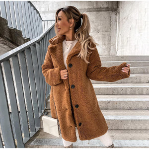 Casaco Feminino Longo Caramelo 6