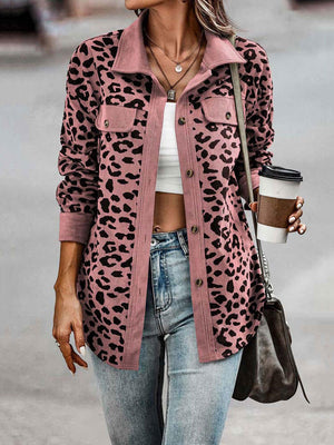 Casaco Feminino de Veludo Rosa 5