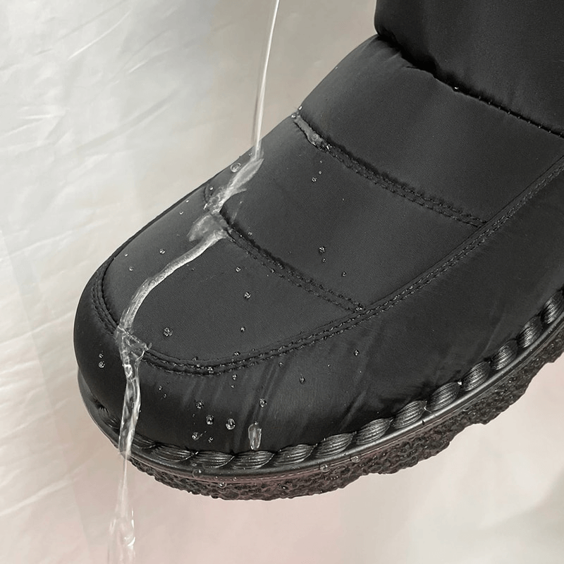 Bota Feminina de Inverno Impermeável Preto 12