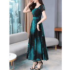 Vestido Mídi de Chiffon Feminino