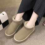 Bota Feminina Cano Curto Cinza 15