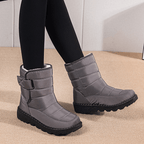 Bota Feminina de Inverno Impermeável Cinza 5
