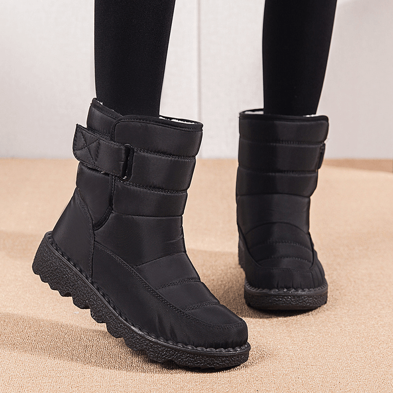 Bota Feminina de Inverno Impermeável Preto 1
