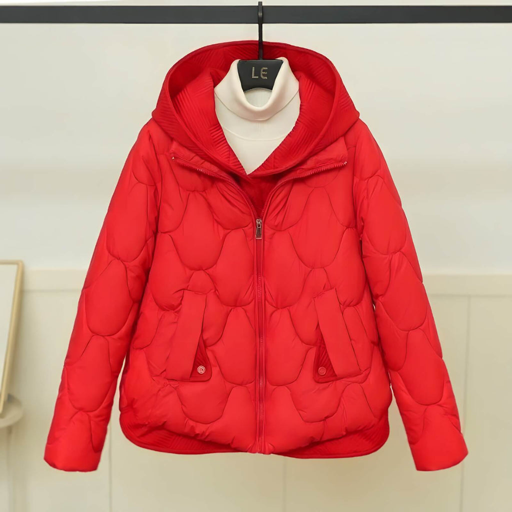 Jaqueta Feminina Puffer Vermelho 8