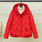 Jaqueta Feminina Puffer Vermelho 8