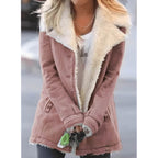 Jaqueta Feminina Forrada Rosa 1