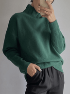 Suéter Feminino Oversized Verde Forte 2
