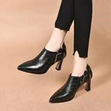 Sapato De Salto Casual Parisienne