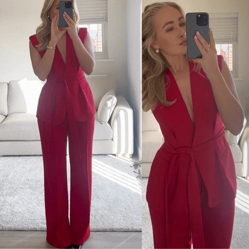 Conjunto Elegante Rouge