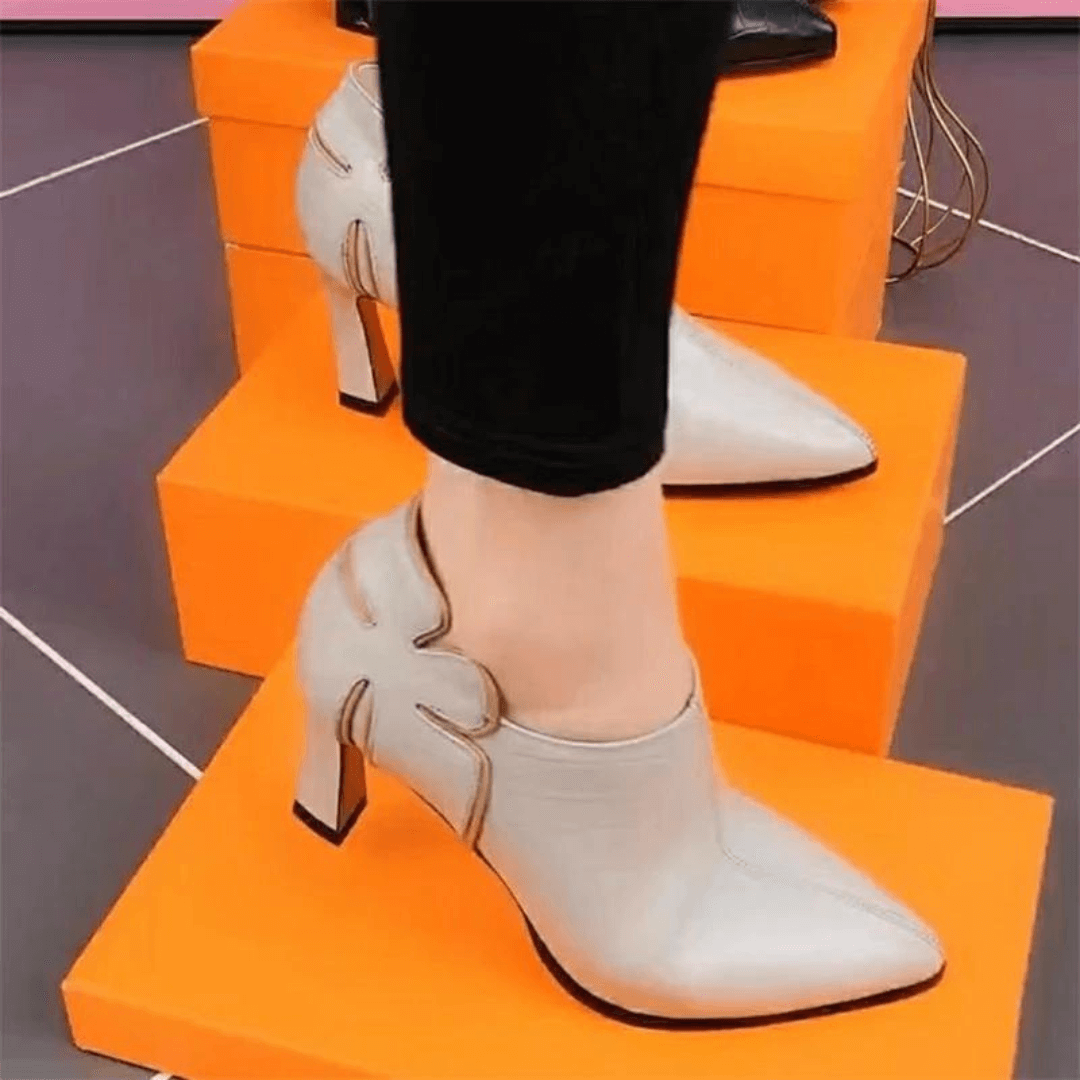 Sapato De Salto Casual Feminino