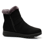 Bota Cano Curto Forrada em Veludo