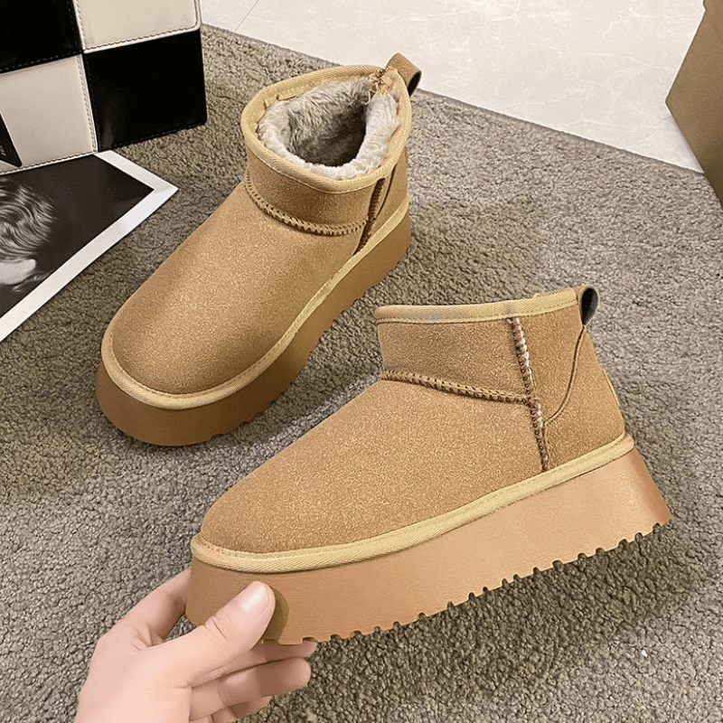 Bota Feminina Cano Curto Marrom 14