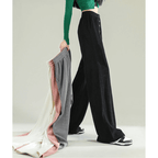 Calça Feminina de Veludo Preto 5