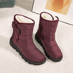 Bota Feminina de Inverno Impermeável Bordô 20