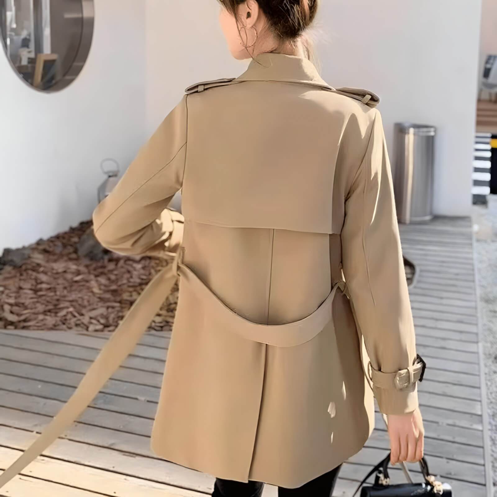 Casaco Feminino Trench Bege 2