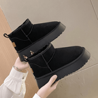 Bota Feminina Cano Curto Preto 9