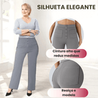 Calça Casual Cintura Alta Lunna