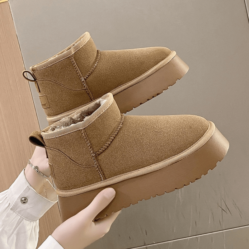 Bota Feminina Cano Curto Marrom 13