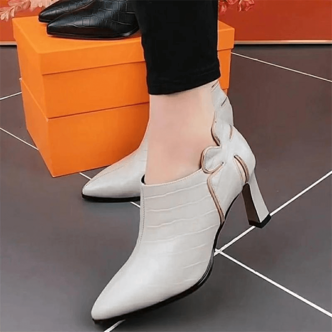 Sapato De Salto Casual Feminino