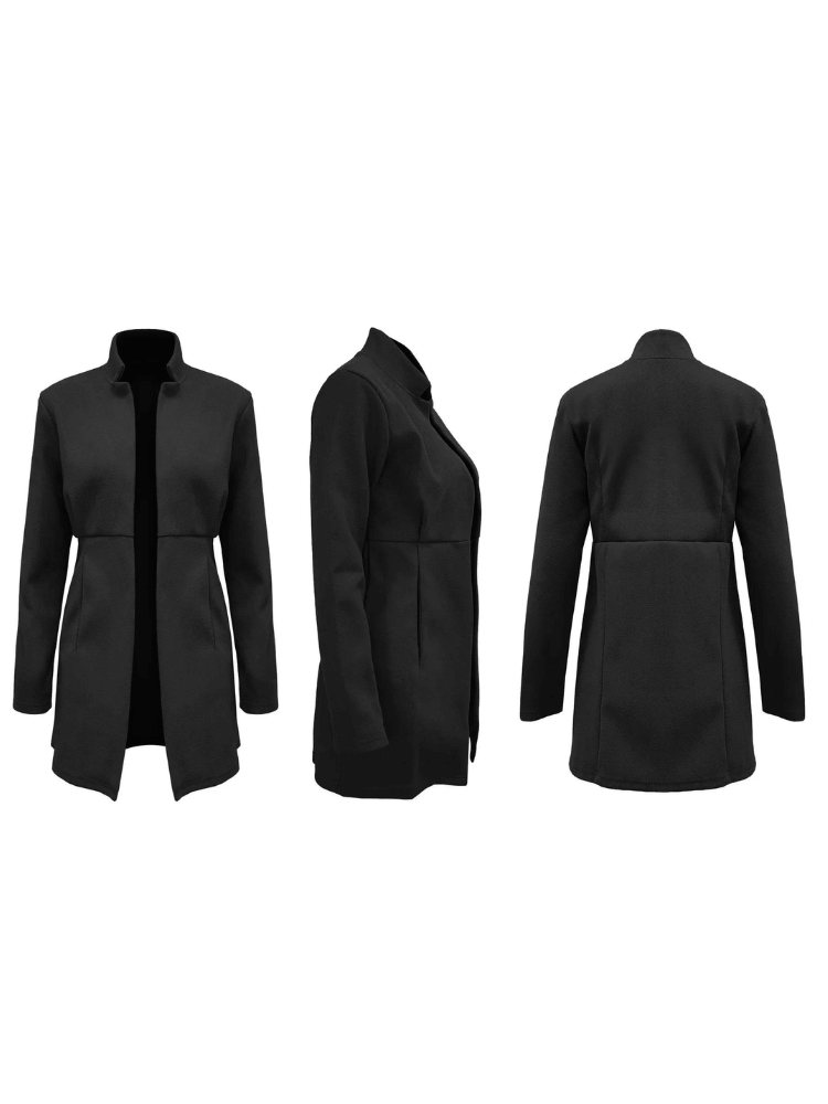 Casaco Feminino Ponto Aberto Preto 8