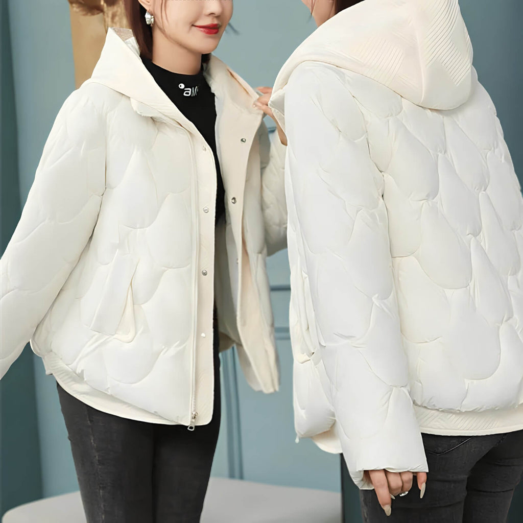 Jaqueta Feminina Puffer Branco 6