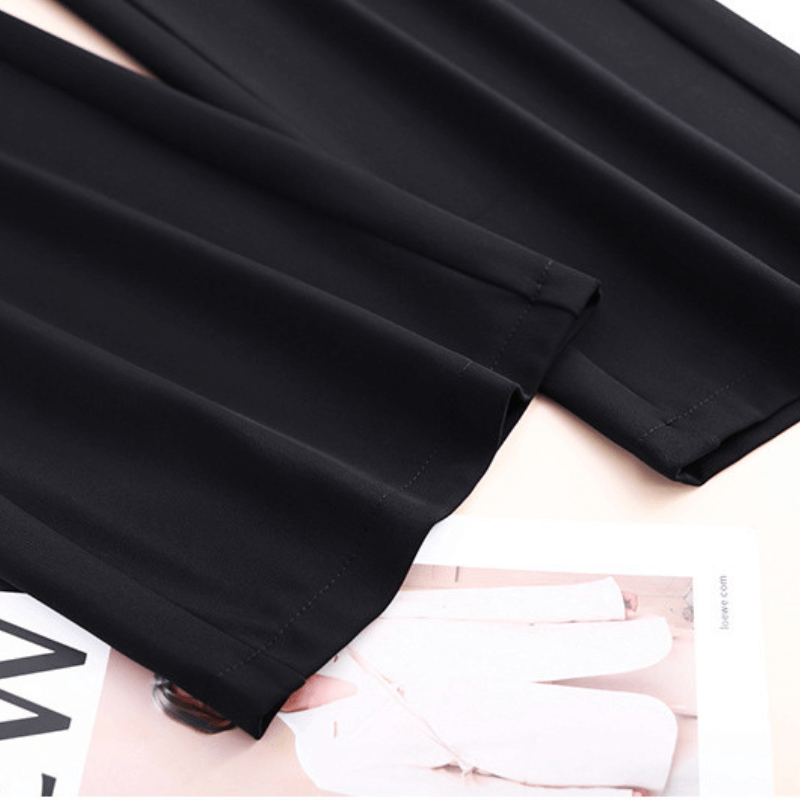 Calça Casual De Alfaiataria Élastique 15