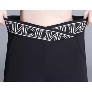 Calça Casual De Alfaiataria Élastique 15