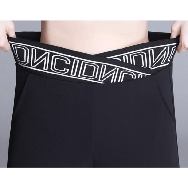 Calça Casual De Alfaiataria Élastique 15