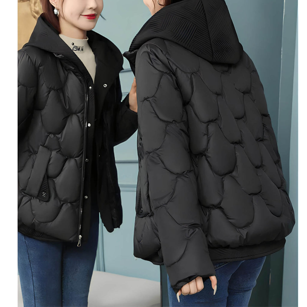 Jaqueta Feminina Puffer Preto 4