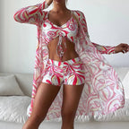 Conjunto Biquíni e Saída de Praia Branco 5