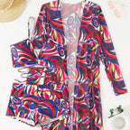 Conjunto Biquíni e Saída de Praia Rosa 7