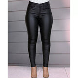 Calça Skinny Cuir