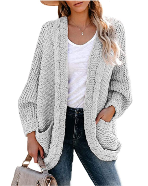 Cardigan Alongado de Tricot Belfort