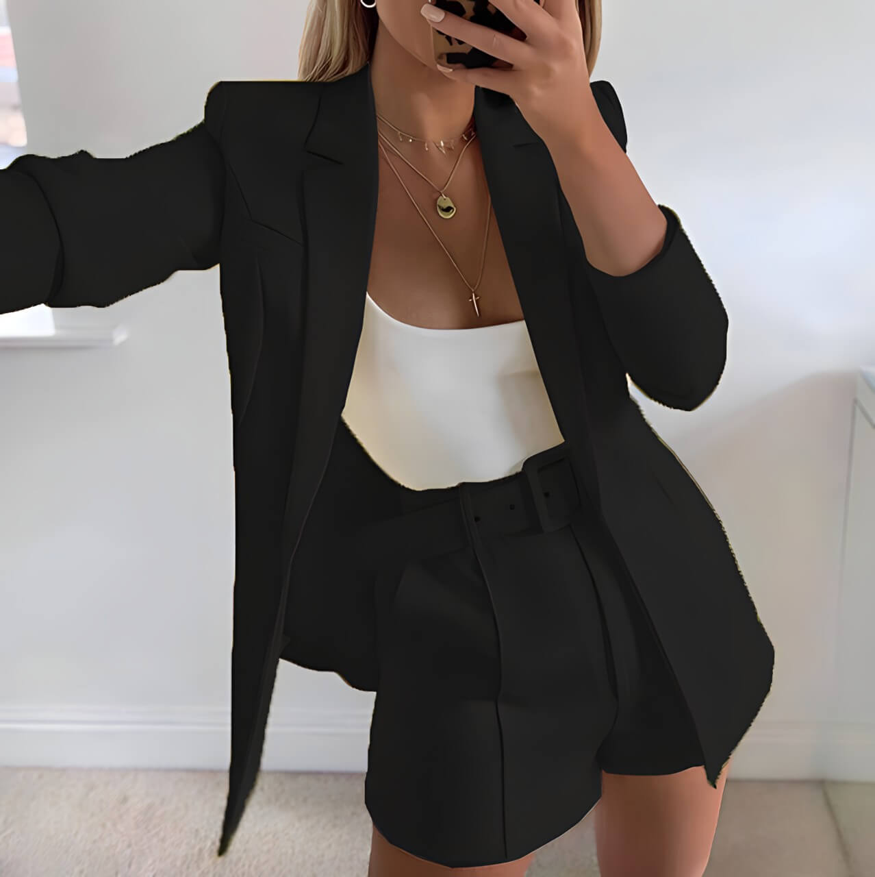 Conjunto Casual Preto 4