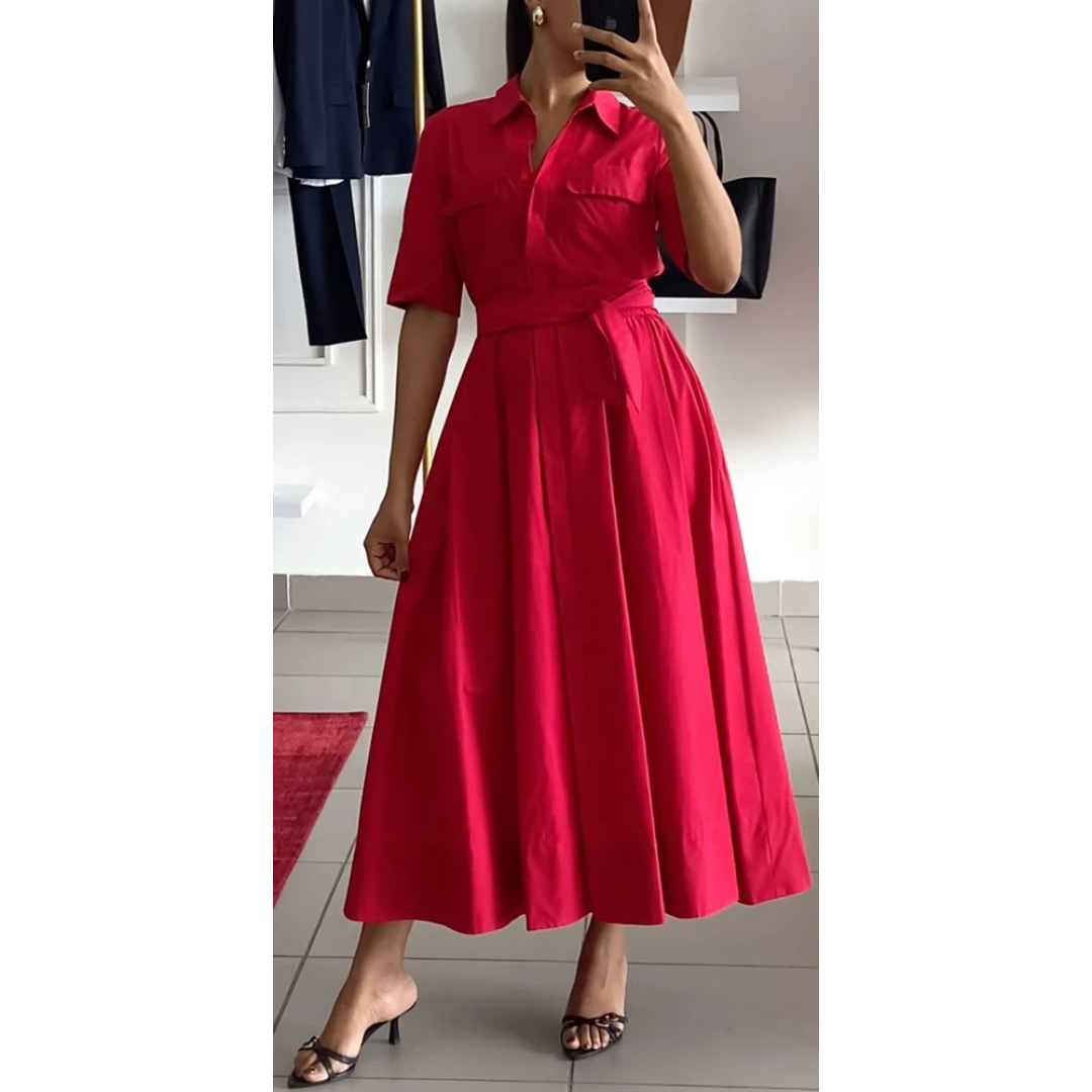 Vestido Longo Vermelho 01