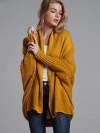 Cardigan Feminino Alongado de Tricot