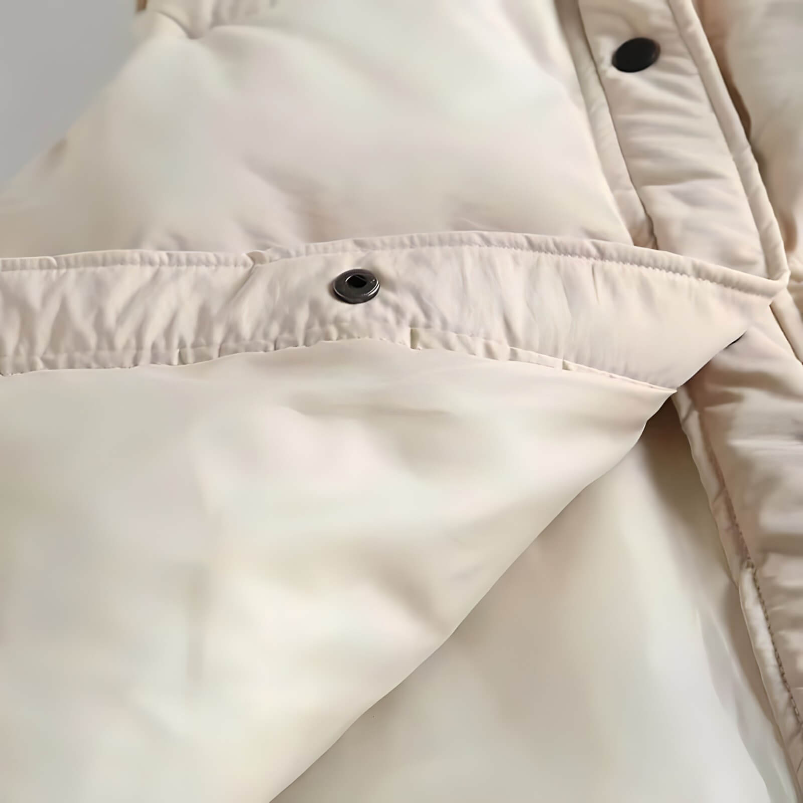 Colete Feminino Puffer Bege 6