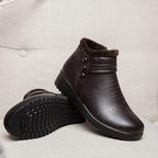 Bota de Couro Impermeável