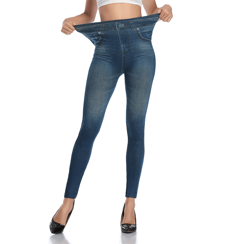 Calça Legging-Jeans