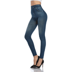 Calça Legging-Jeans