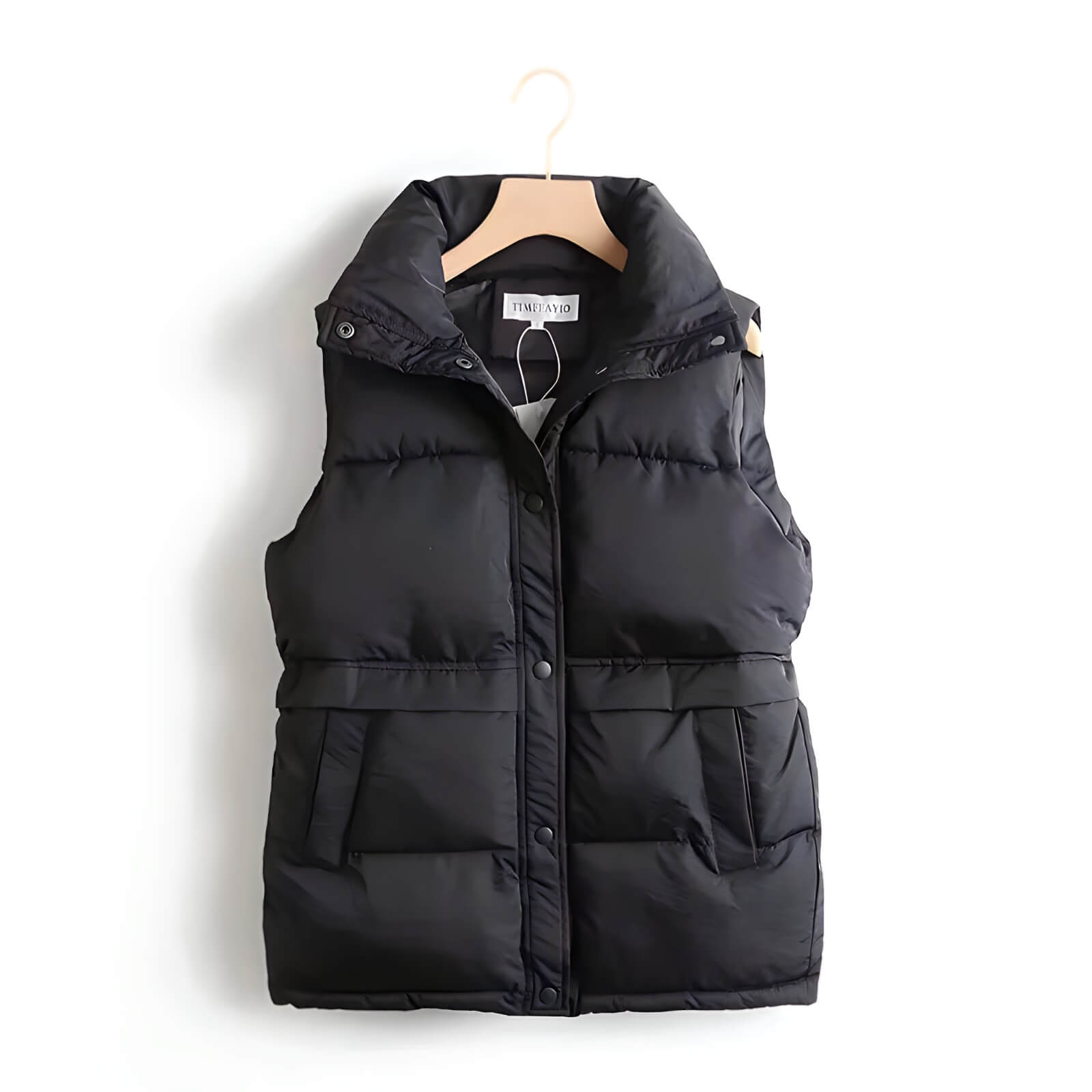 Colete Feminino Puffer Preto 1