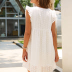 Vestido Curto Em Laise Papillon 25