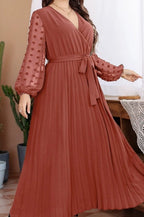 Vestido Casual Mídi de Chiffon Vienna - Plus Size