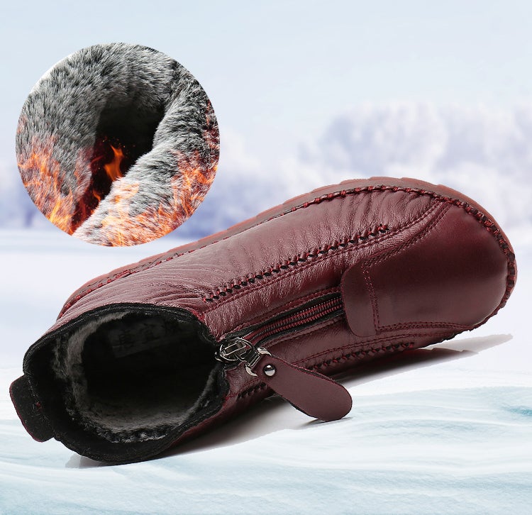 Bota de Inverno em Couro Toast