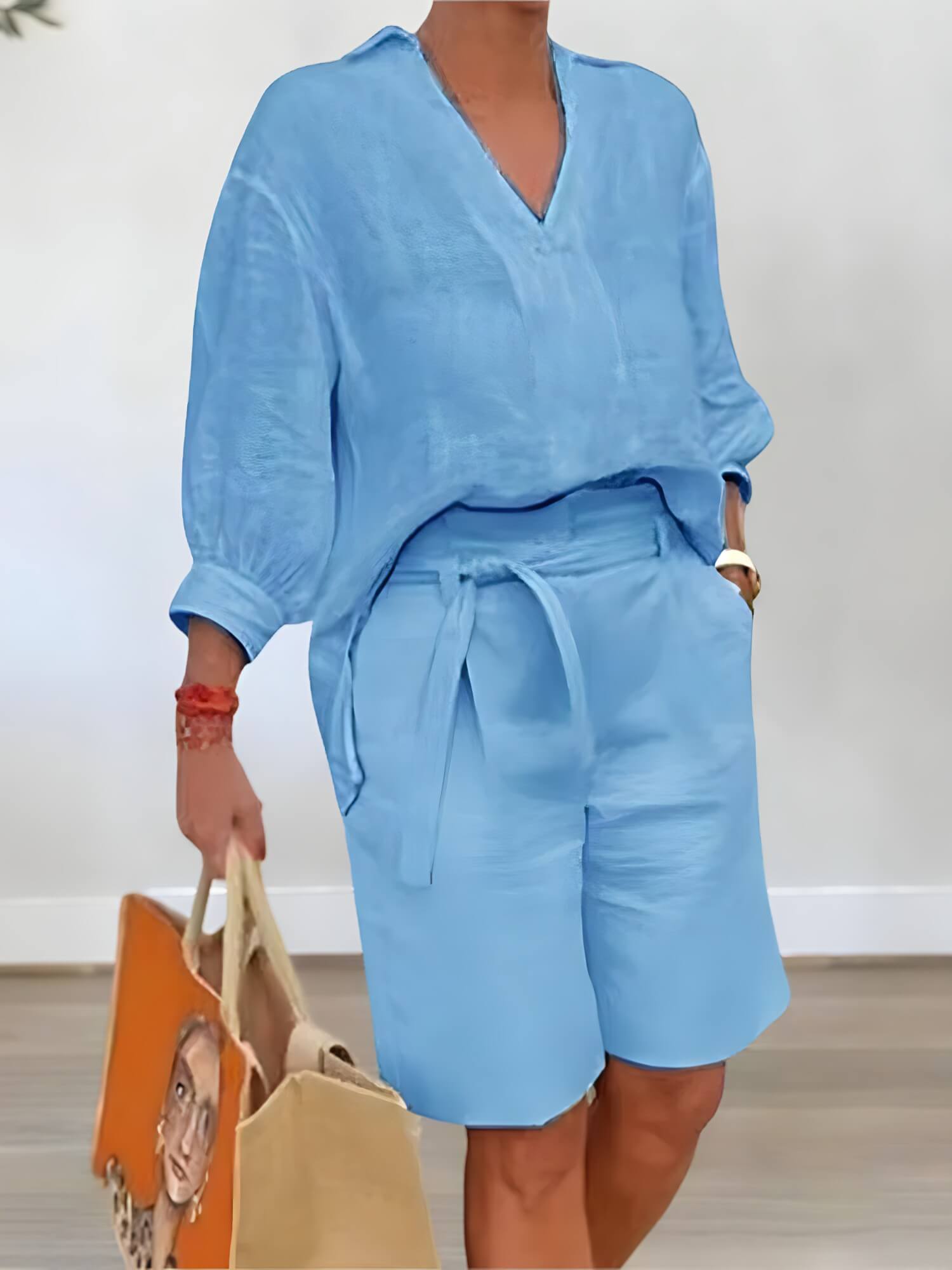 Conjunto Feminino Azul 1